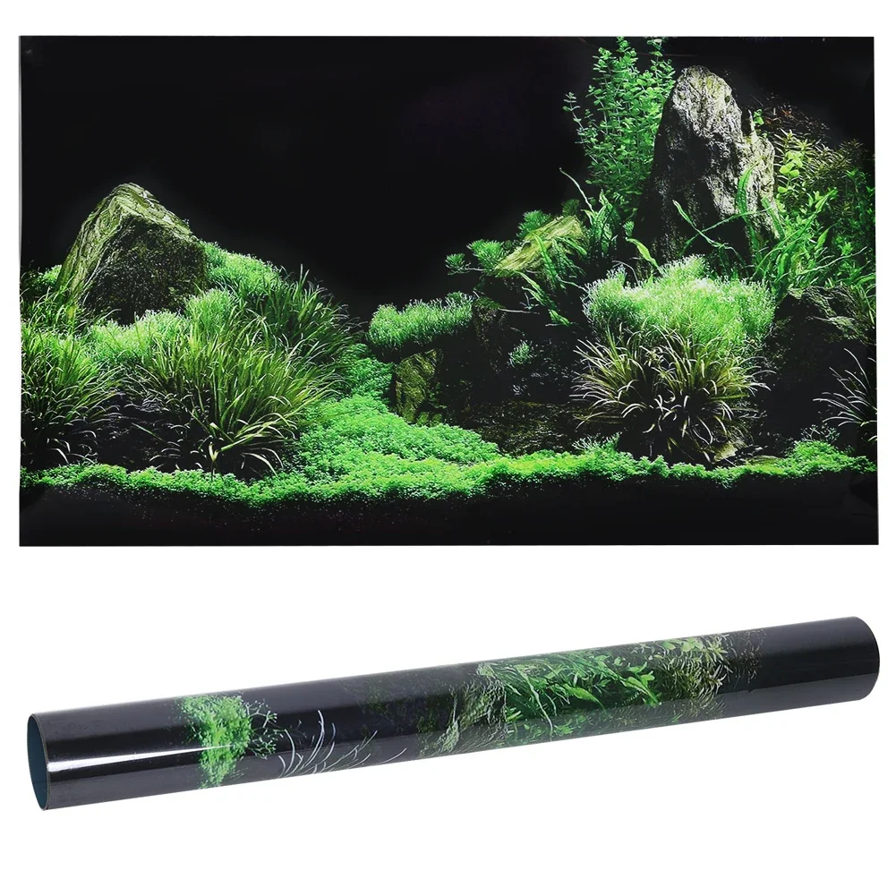 Planted Aquarium Aquascape - Hintergrund für Aquarium 3d Aufkleber Poster