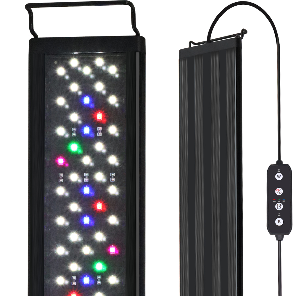 Aquarium Plant Growth Light - 12-30 Zoll Aquarium Vollspektrum LED-Beleuchtung mit