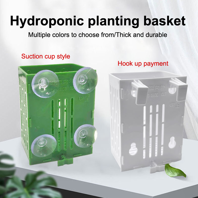 Planted Aquarium Aquascape - Hängende Saugnapf Haken Aquarium Pflanzenhalter Kunststoff