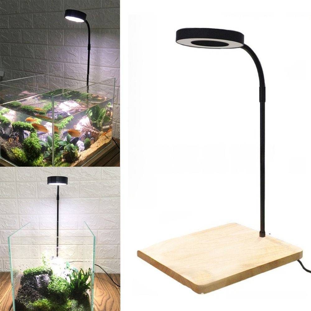 Aquarium Plant Growth Light - 10W Aquarium LED-Lampe mit Verstellbarer Höhe