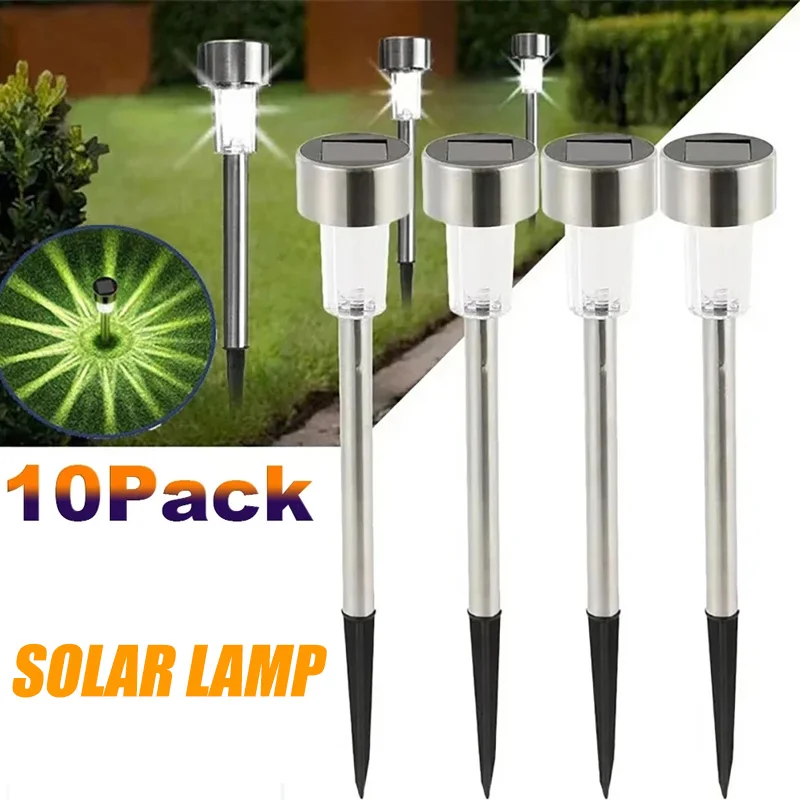 Led Planted Tank Light - Solar-Außenleuchten, Gartenlampe, solarbetrieben, wasserdicht, Landschaftspfad im