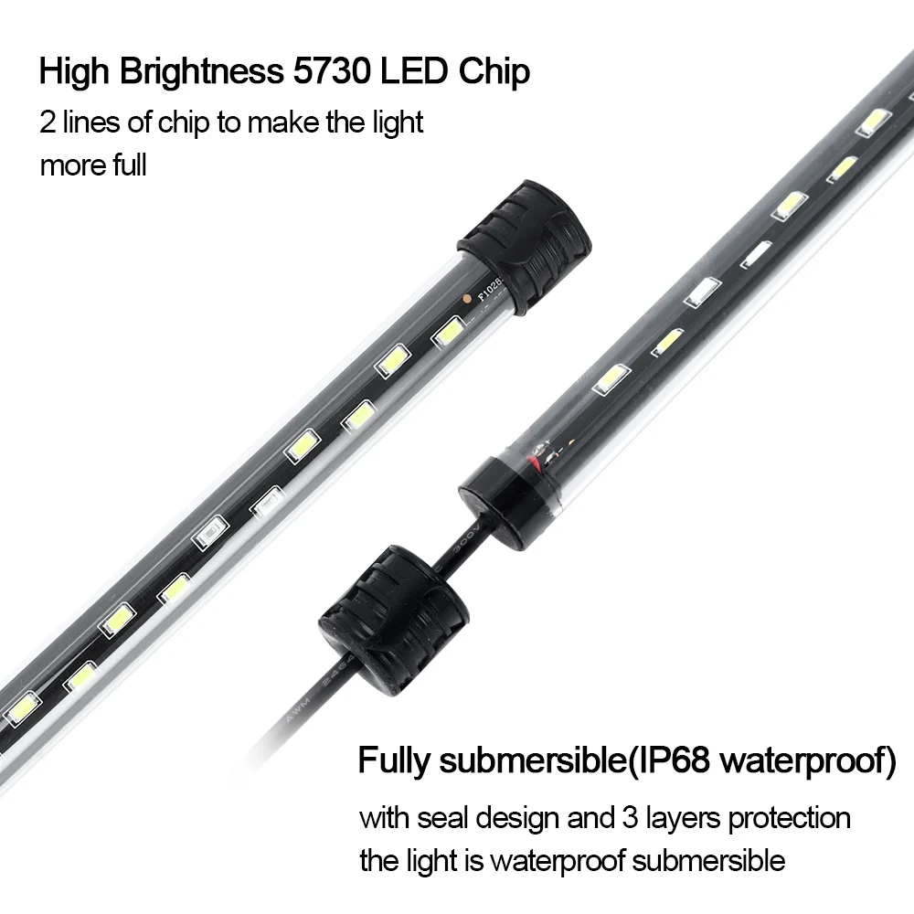 58CM Aquarium Licht LED Pflanz – Aquarium Plant Growth Light Bewertung und Preis
